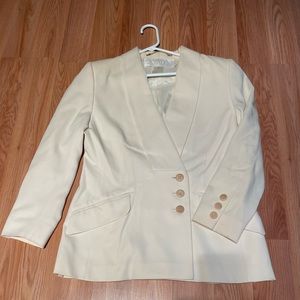 Vintage ESCADA Ivory Blazer